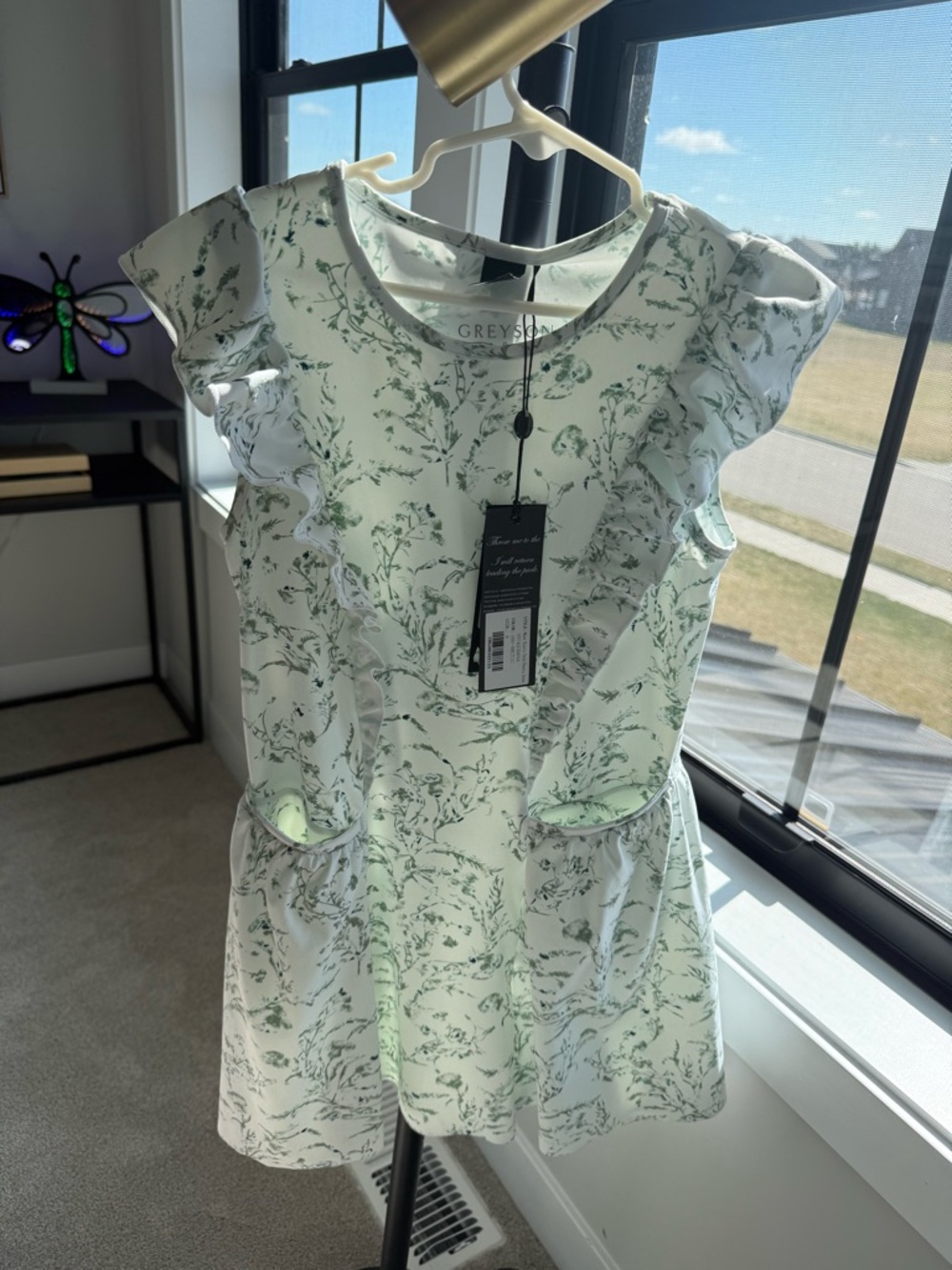 Greyson Arctic Floral Print Dress
